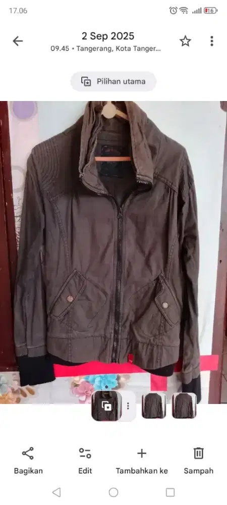 Jaket anak laki-laki