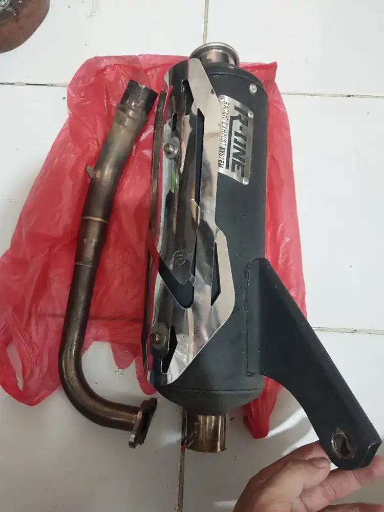Knalpor R one std racing utk fino 125, mio j.125 dan sejeninsnya
