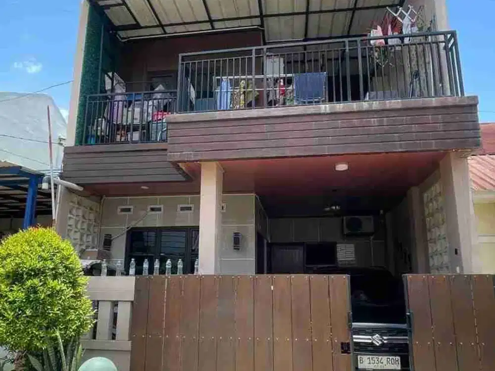 Dijual Cepat! Rumah 2 Lantai dalam Komplek Siap Huni dikawasan Strategis Cikunir Bekasi.