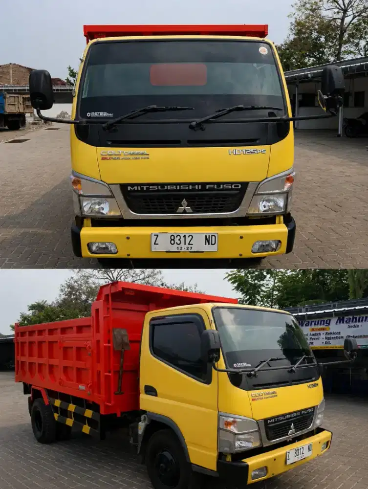 MITSUBISHI/COLT DIESEL FE 74 HDV (4X2) LIGHT TRUCK DUMP TAHUN 2018