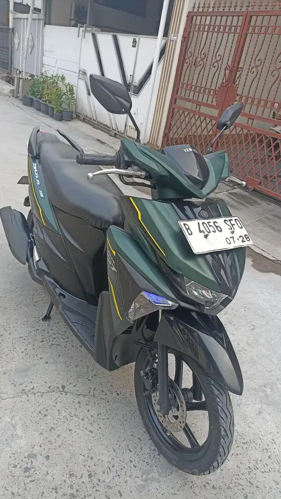 Yamaha soul GT 125 LED tahun 2018. ( Pajak baru 7-2027 ).