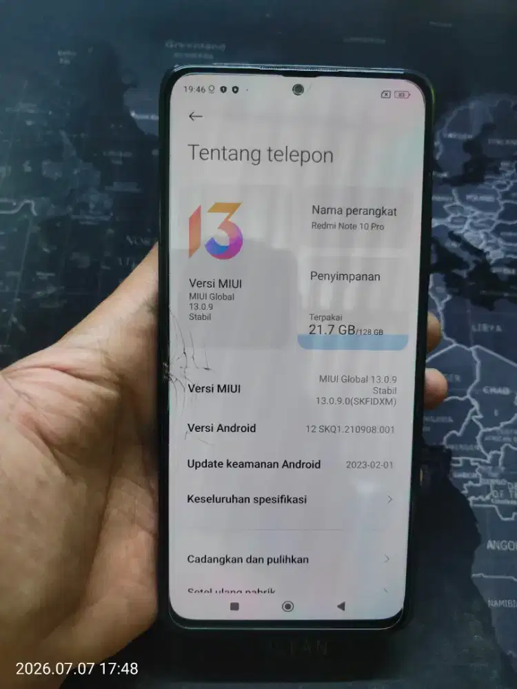 Redmi note 10 pro 8/128 hp aja