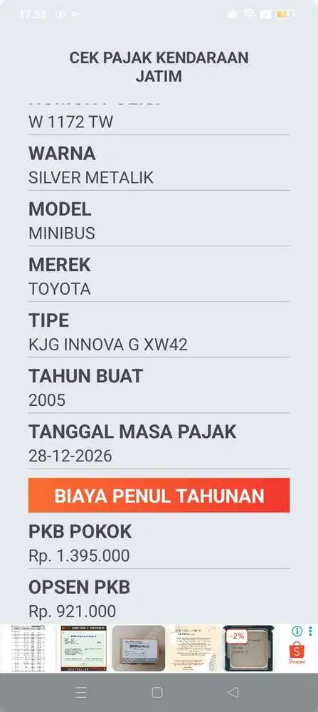 Innova istimewa terawat,kilometer sangat rendah,jarang dipakai