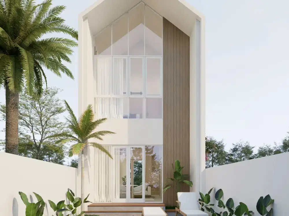 2BR villa in Pererenan: 8 minutes to the beach