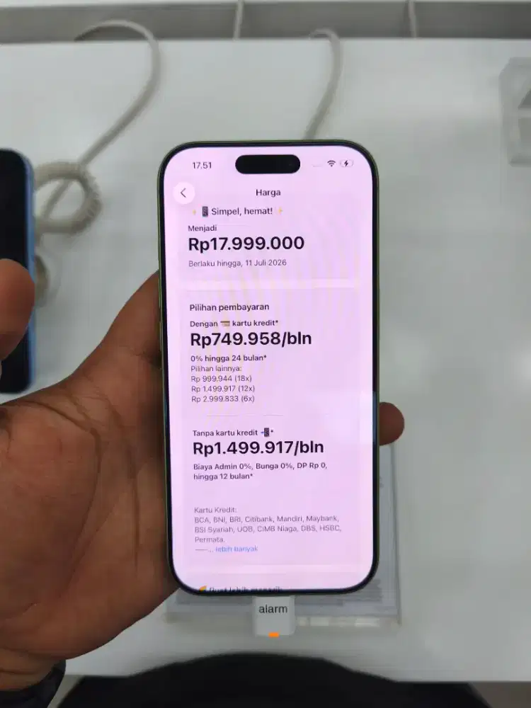 iPhone 17 256GB.Resmi iBox murah,DP 0