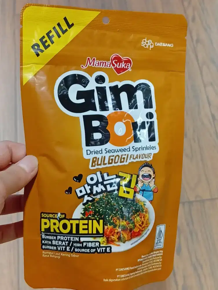 Mamasuka Gim Bori Bulgogi 50G