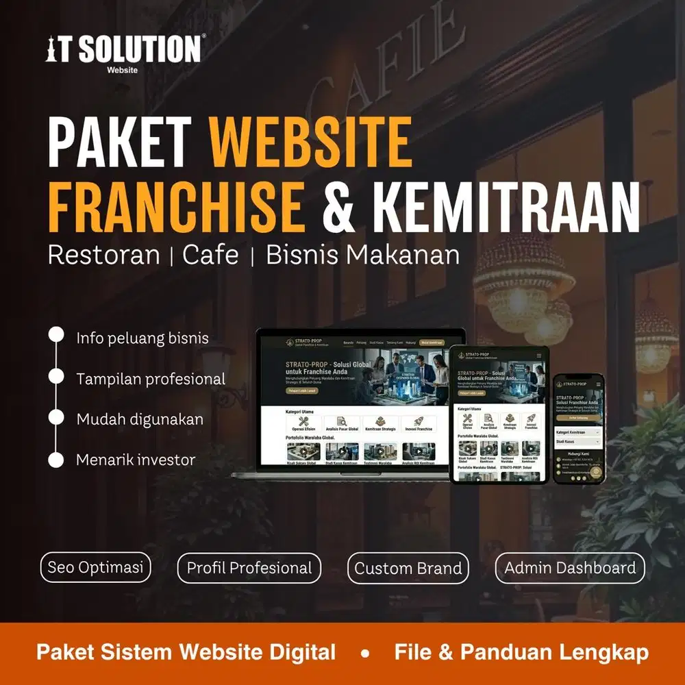 Paket Website Franchise dan Kemitraan Profesional di Batam