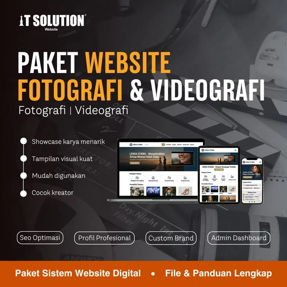 Paket Website Fotografi dan Videografi Profesional di Batam
