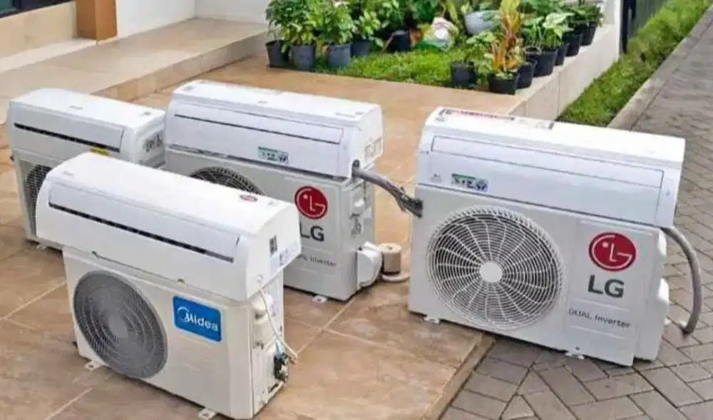 Service AC tidak dingin, bongkar pasang AC, cuci AC, tambah/isi freon