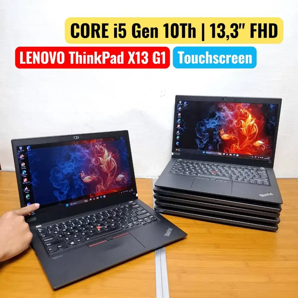 Laptop Touchscreen Lenovo X13 CORE i5 RAM 16G DDR4