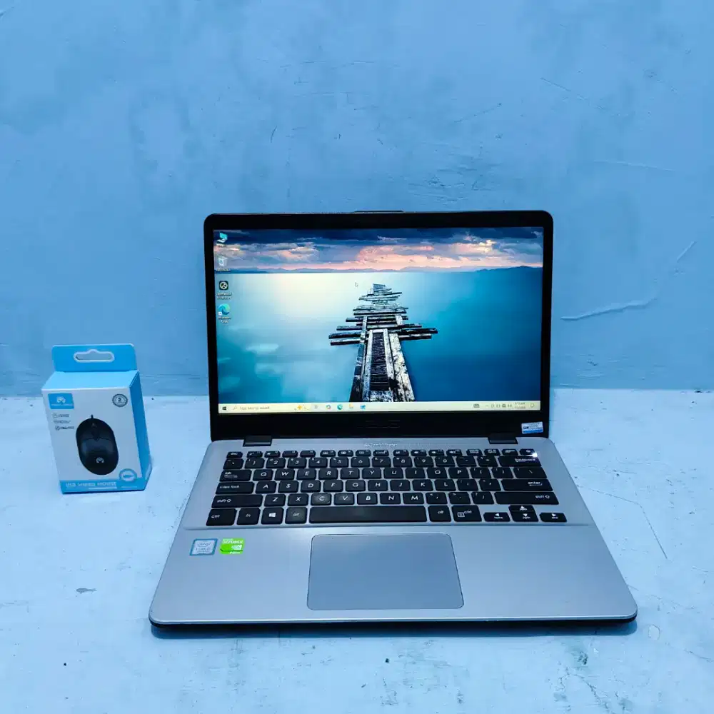 Laptop Gaming Asus Slim Core i5 Gen 7 Ram 8GB Dual VGA Siap pakai