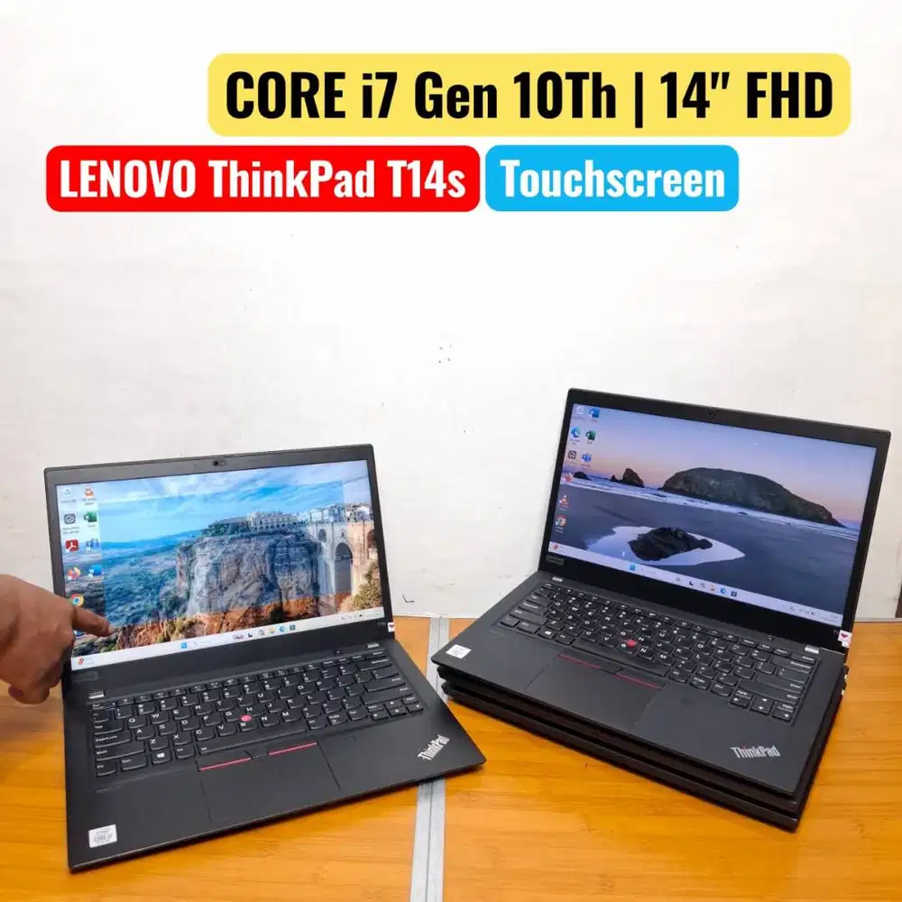 Laptop Lenovo T14S G1 Touchscreen Core i7 Body Slimm Muluss