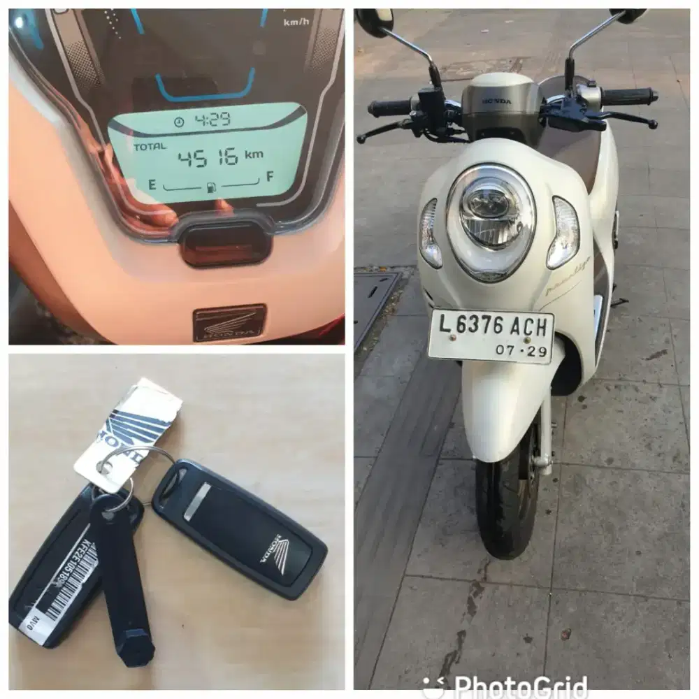 Km 4 ribu Scoopy Prestige th 2024 istimewa pjk baru 07-2027
