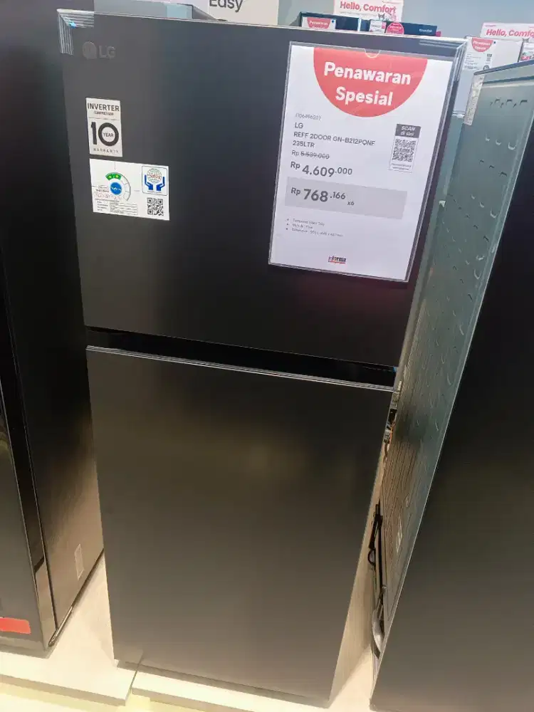 Kredit kulkas LG 2 Pintu