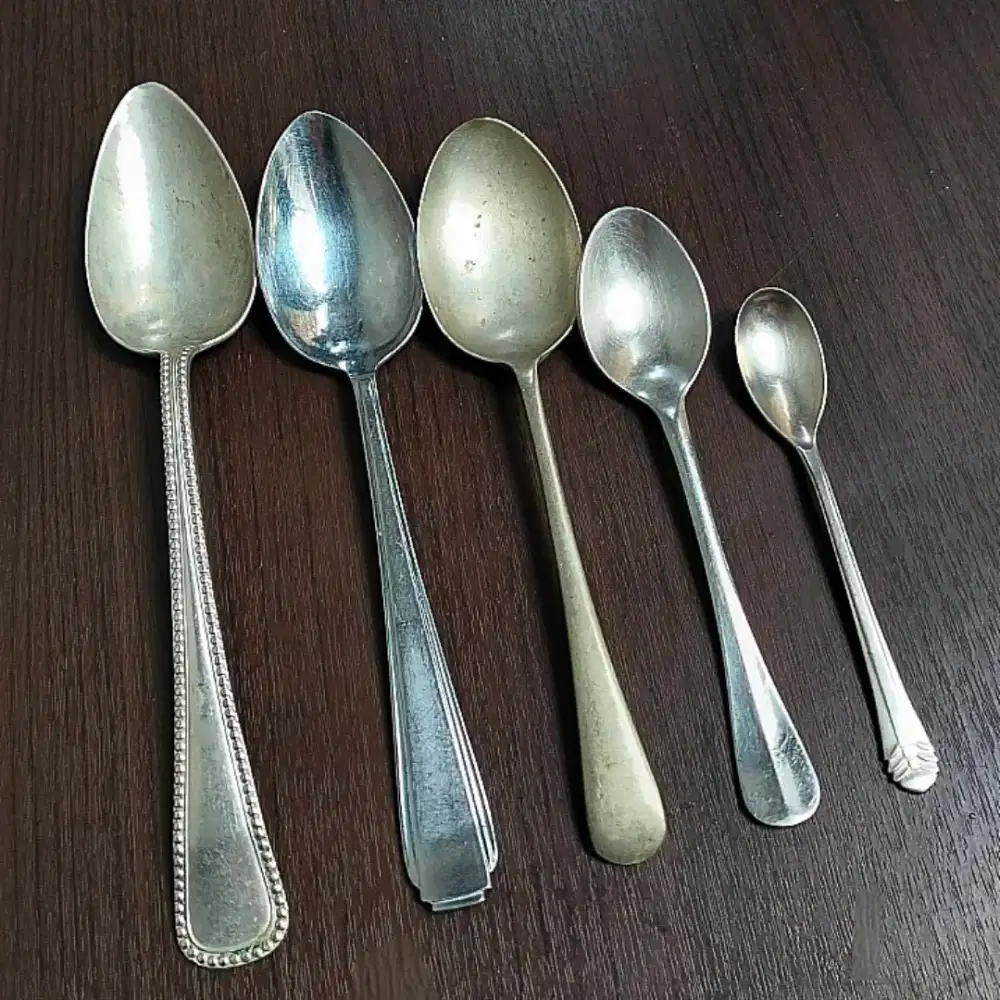 Sendok Vintage Lawas 5 Pcs.