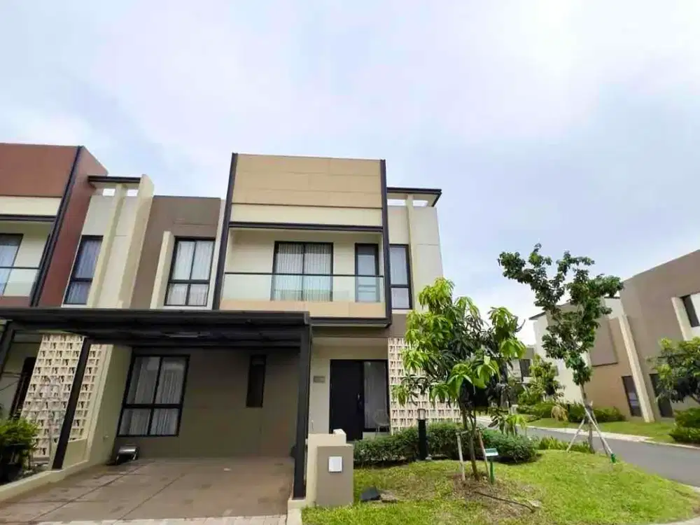 Dijual Rumah Cantik Hook Carson Summarecon Gading Serpong Semi Furnish Terawat