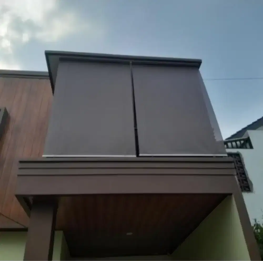 Roller blinds outdoor