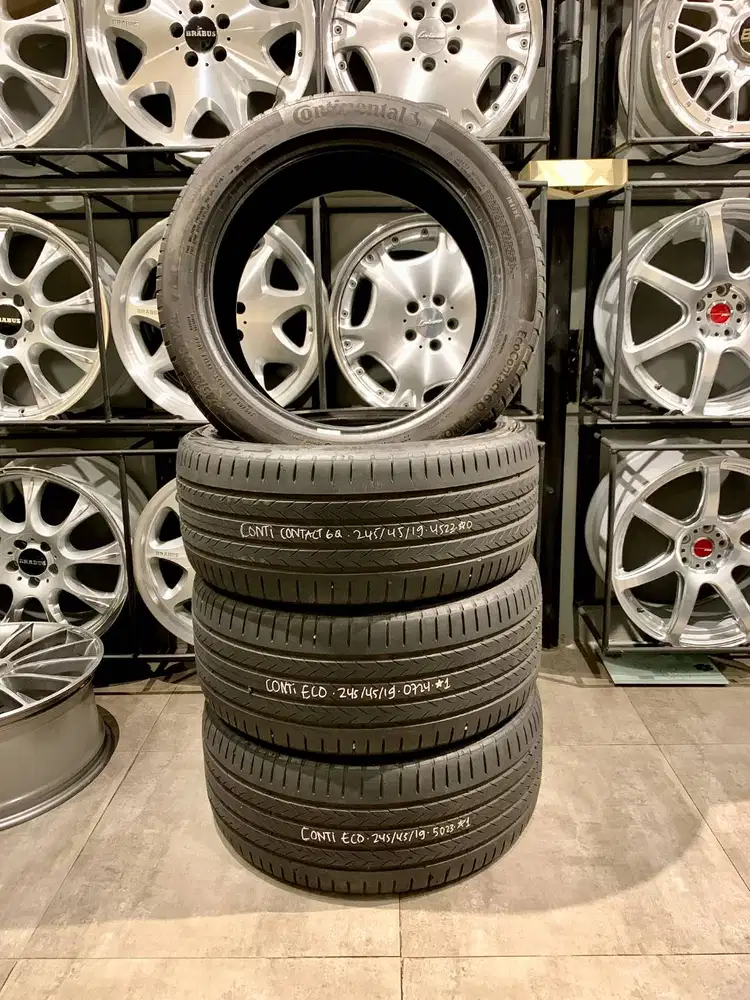 4 Ban Continental Eco Contact 6Q 5 245/45/19
