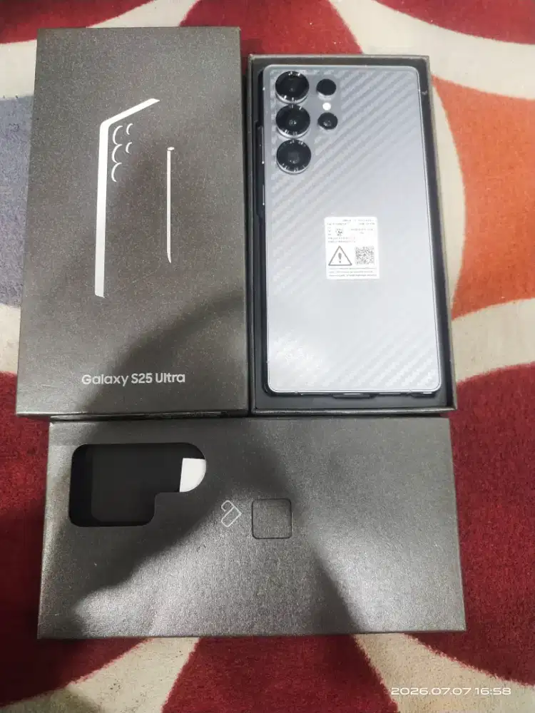 Samsung S25 Ultra 12/512gb masih garansi sampai 18-02-2027 Fullset OEM