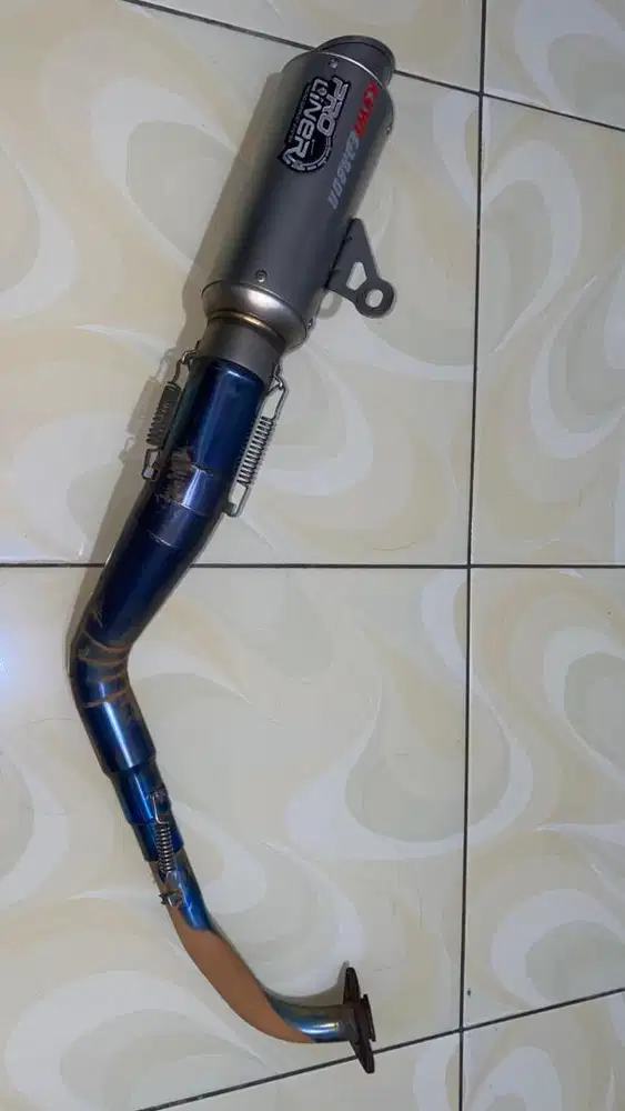 Knalpot Proliner TR1 Short (original) + header Bluemoon