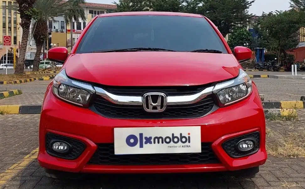 TDP 7, JT Honda Brio Satya 1.2 E Bensin-AT Merah 2019