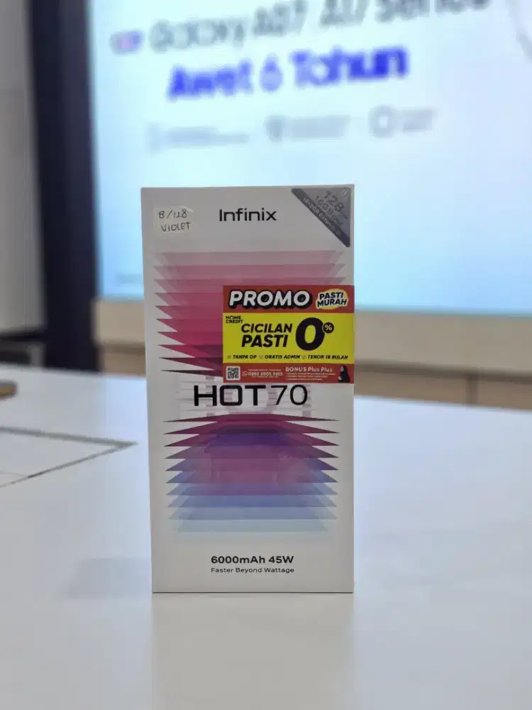 Ready hp Infinix hot 70 spek mewah penyimpanan besar cuma 2jutaan 