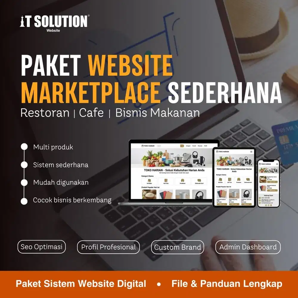 Paket Website Marketplace Profesional di Semarang