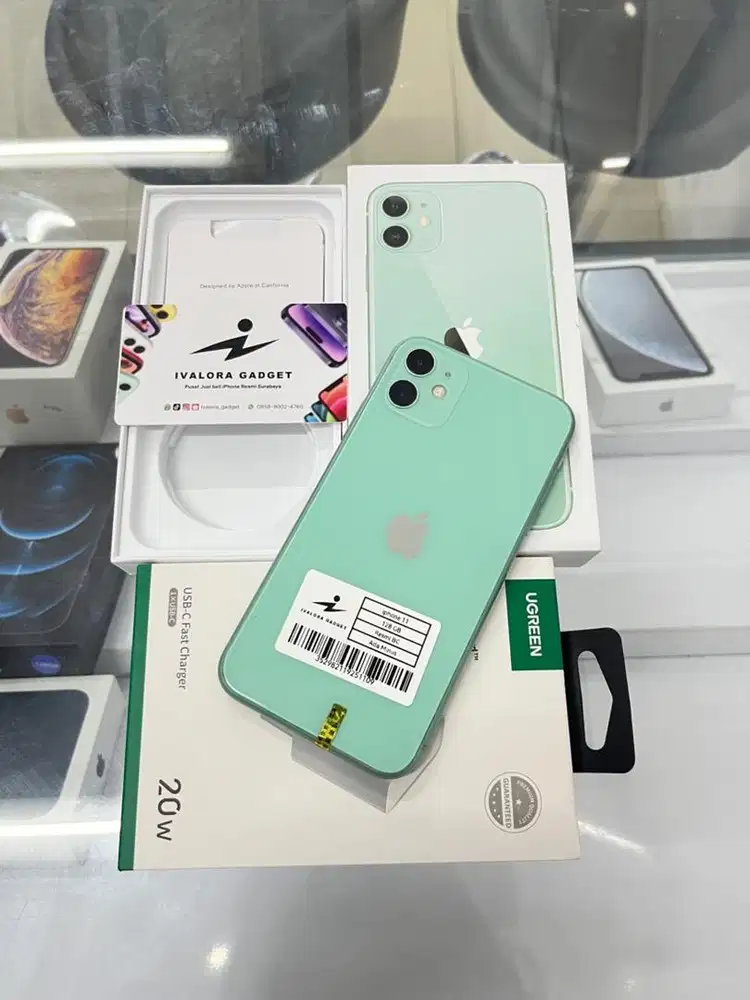 iPhone 11 128GB Dualsim Beacukai Green