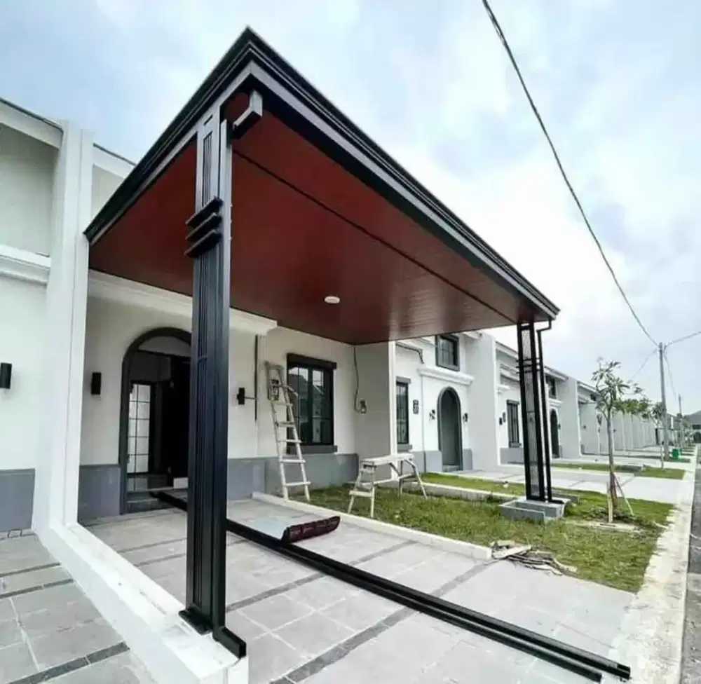 kanopi alderon rs minimalis +plafon pvc 8191