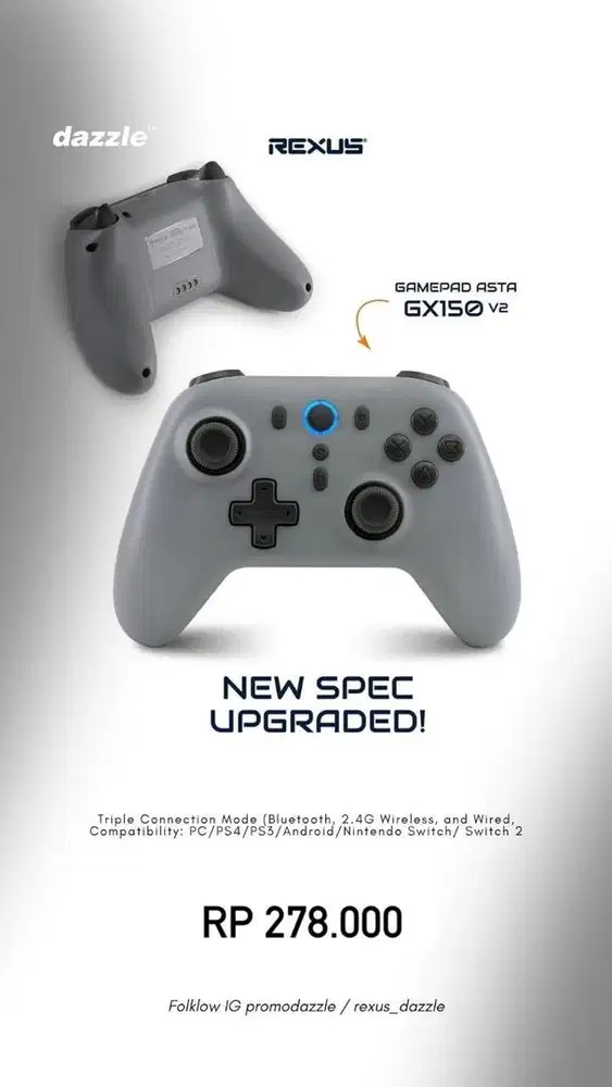 Gaming Wireless Gamepad ASTA GX150 V2