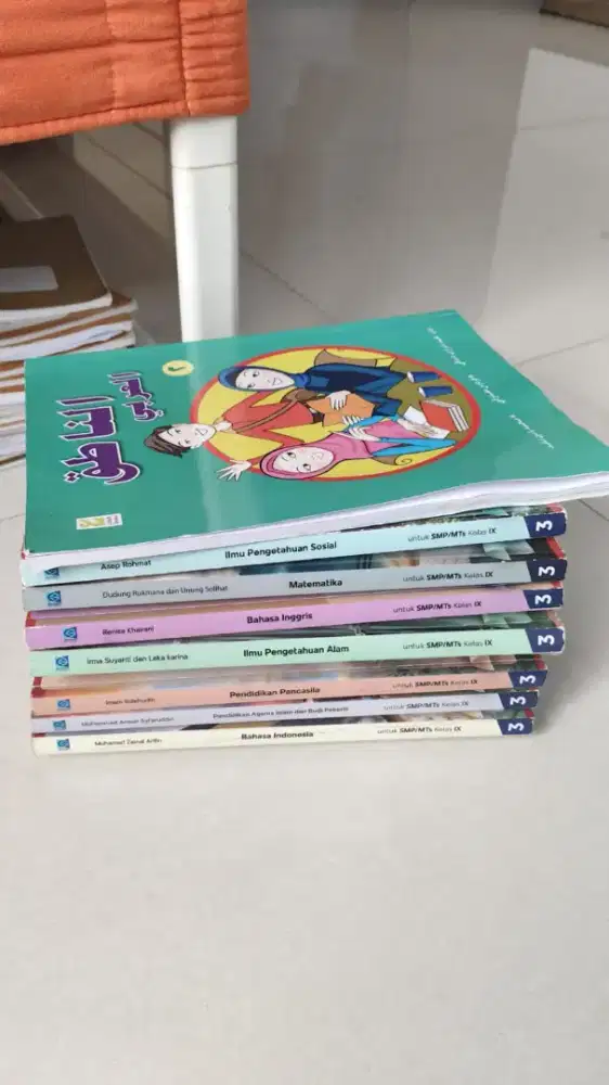 Buku Pelajaran  Kelas IX