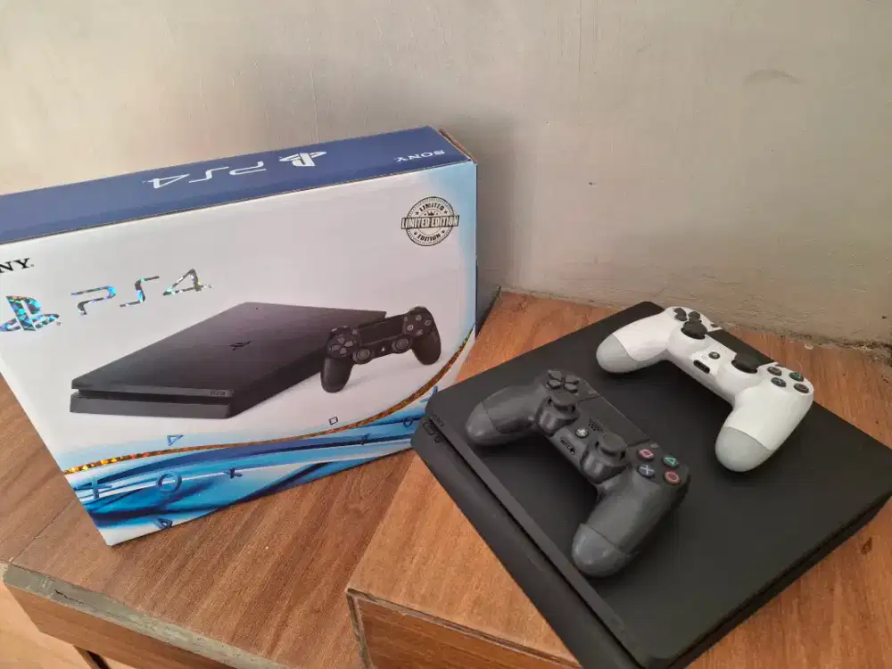 PS4 SLIM ORIGINAL FULLSET GAME PS 4