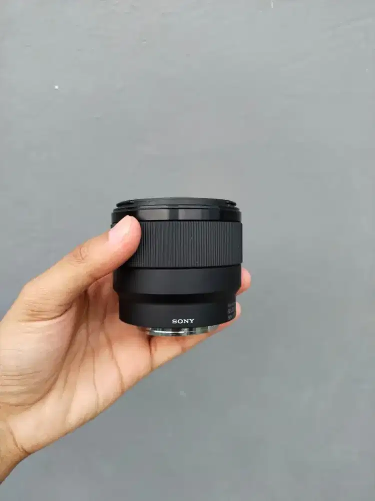 Lensa Fix Sony FE 50mm 1.8 for Sony APSC Mulus Second Like New