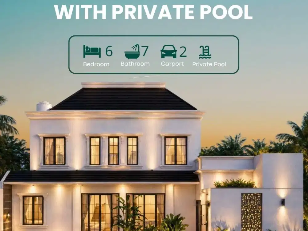 Luxury Home Jogja Dengan Private Pool Dalam Kawasan Strategis Jl Godean