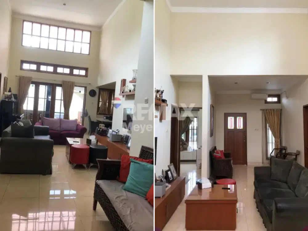 Dijual Rumah Luas dan Nyaman di Bintaro Depan Taman