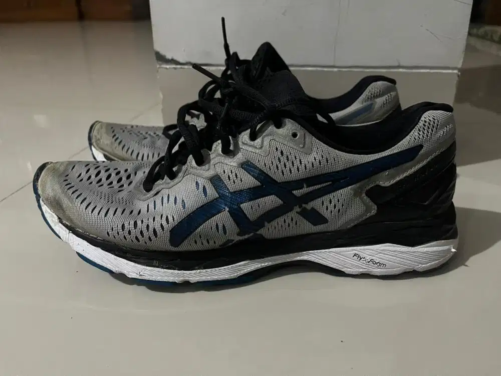 asics gel kayano 23 grey blue 43,5