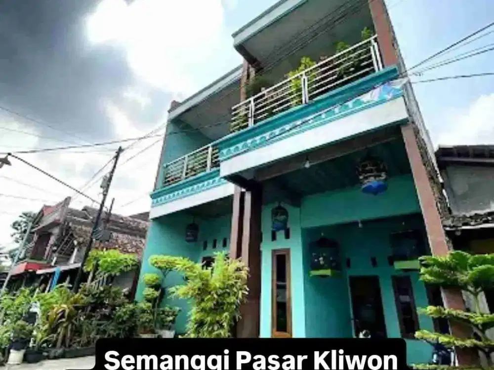 rumah cantik 2 lantai bebas banjir di semanggi pasar kliwon solo
