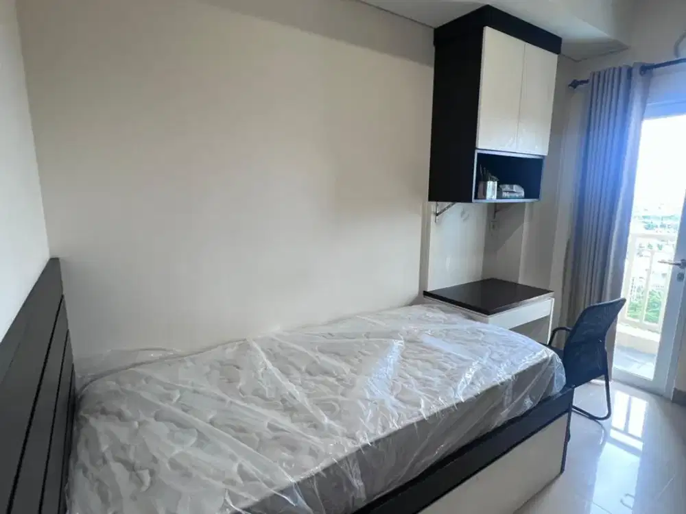 turun harga apt type studio Full Furnished B Residence Tower Rose Strategis Dekat Prasetiya Mulya BSD