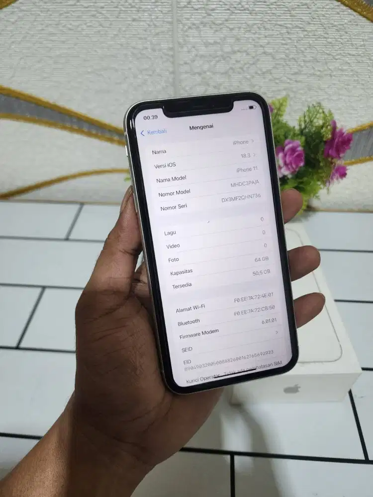Iphone 11 128gb ibox lengkap ori