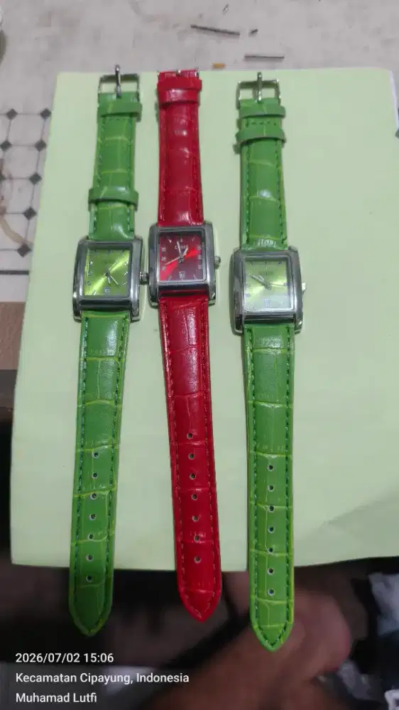 Guess 3 PC new jam cewek