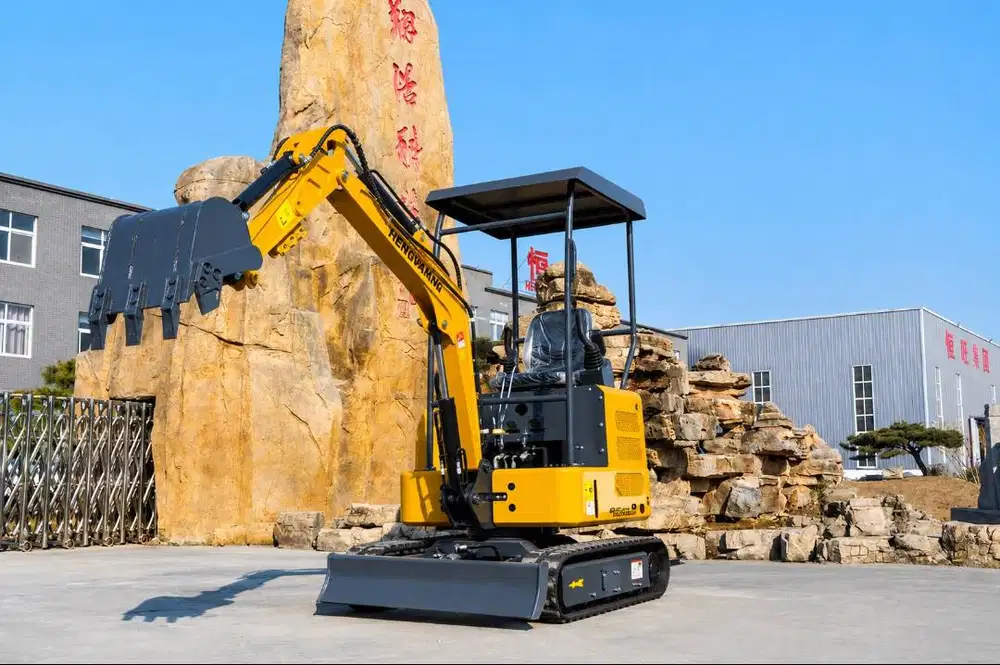 Jual Mini Excavator 1,2 Ton Terlaris Seindonesia Merek HENGWANG HW-12