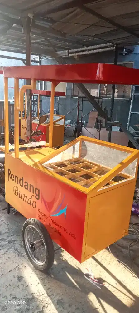 Gerobak Sepeda listrik kopi
