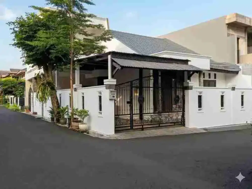 rumah hoek taman Buaran indah