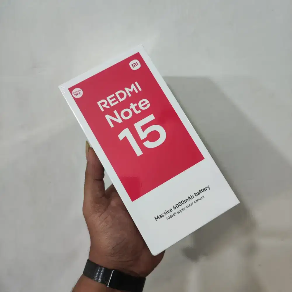 Redmi Note 15, 8/256Gb New, bisa TT
