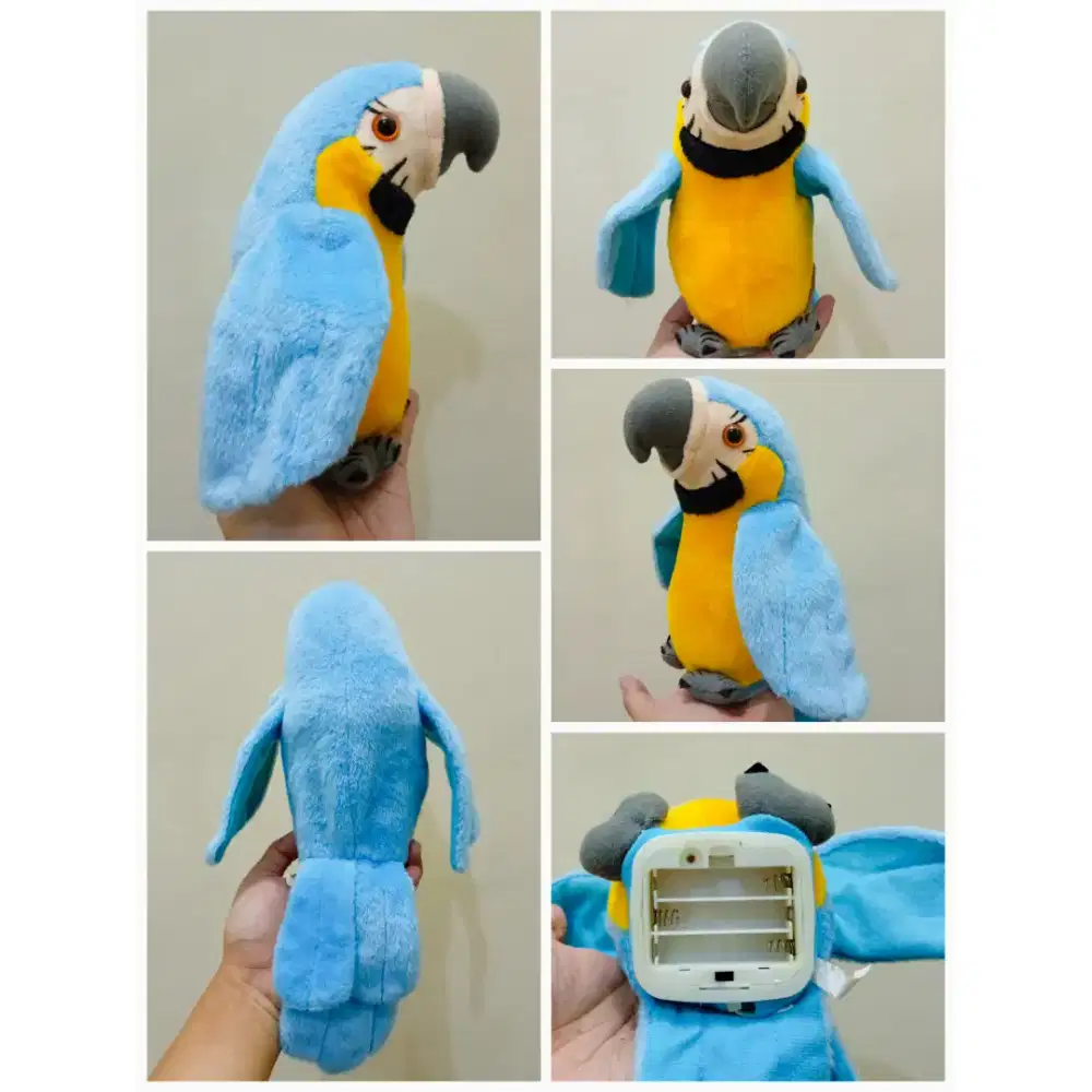 Boneka Kakatua Dapat Berbicara