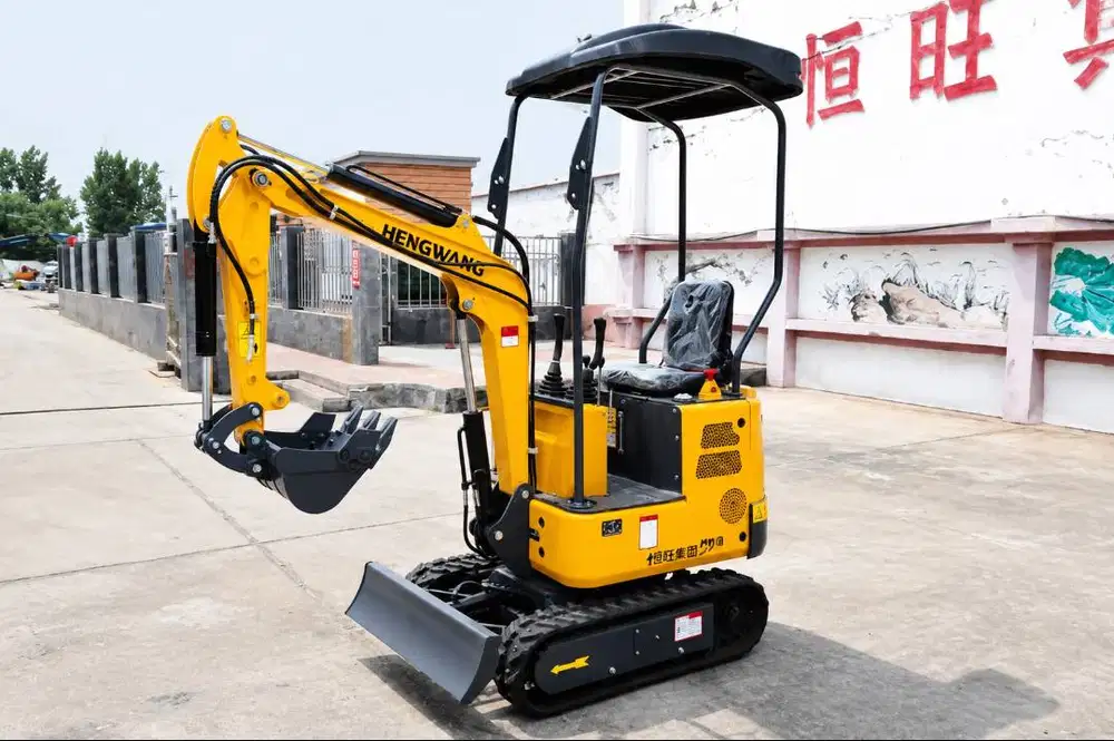 Jual Mini Excavator 1,2 Ton Merek HENGWANG Type HW-12 Terlaris
