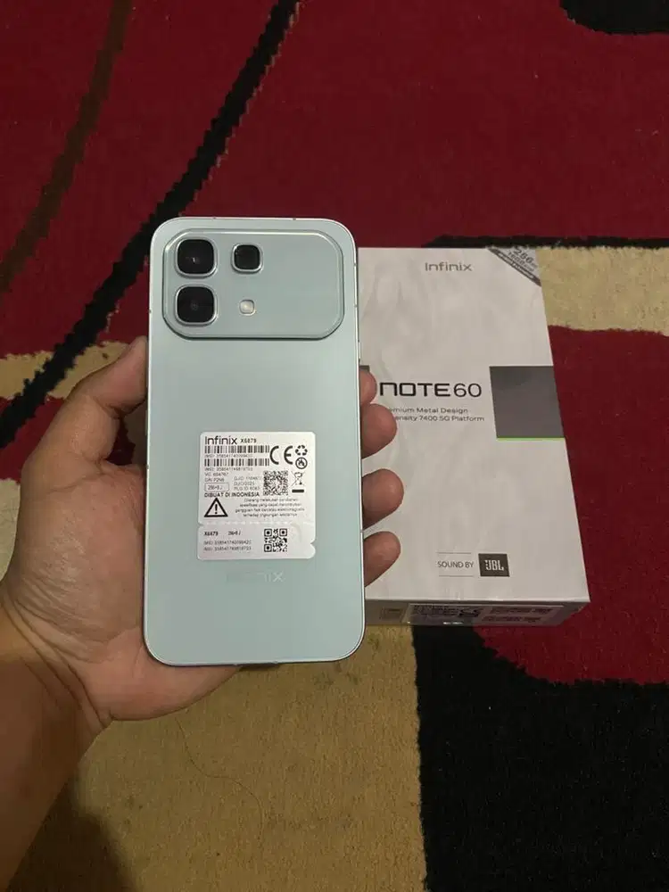 BISMILLAH INFINIX NOTE 60 5G 8/256 FULSET NOMINES