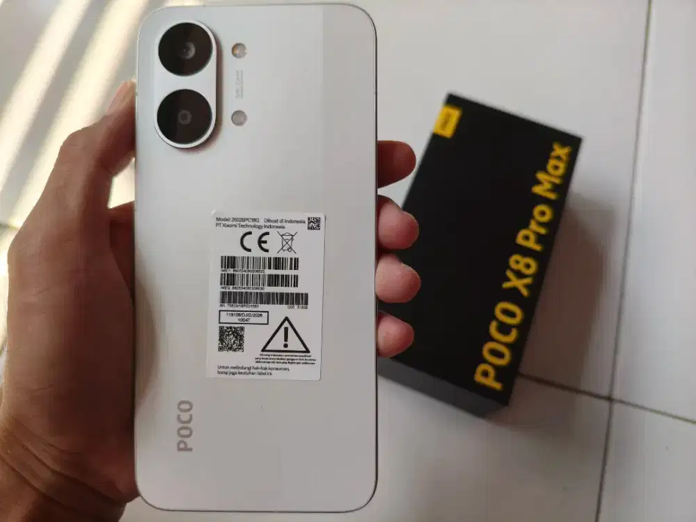 poco x8 pro max 5g 12/512 fullset