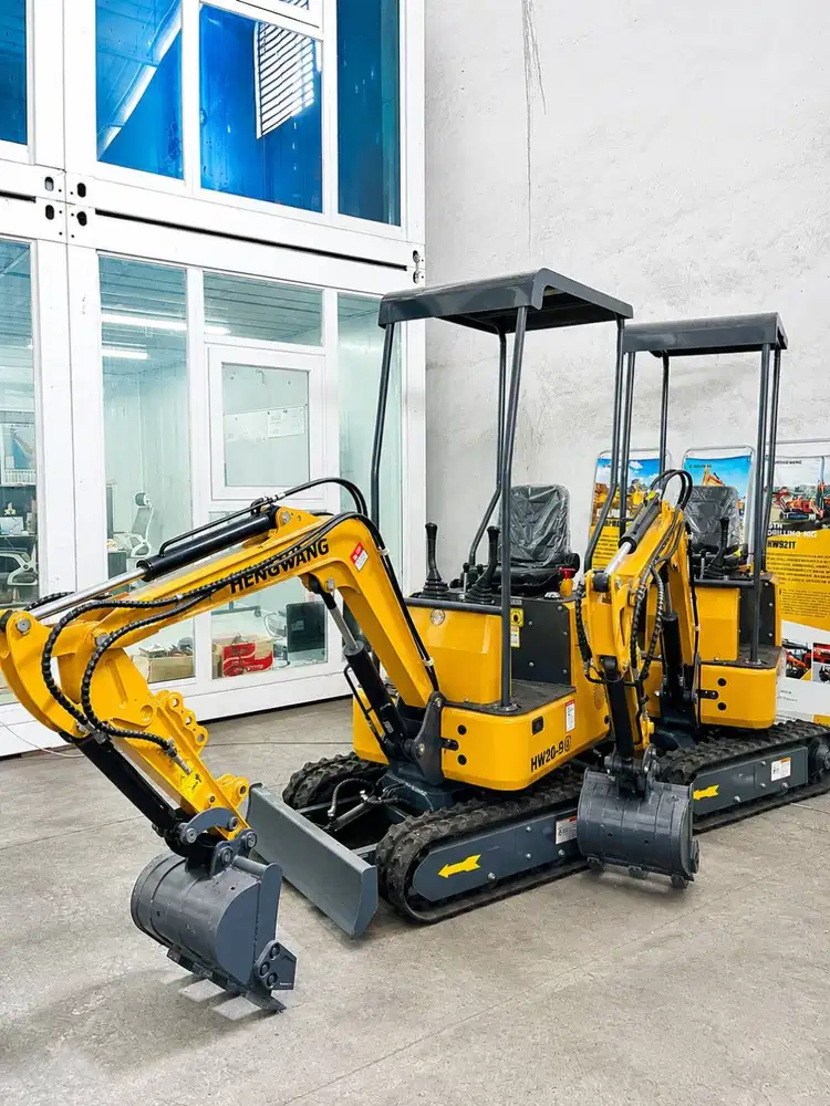 Jual Excavator Mini 1,2 Ton Merek HENGWANG Type HW-12 Termurah