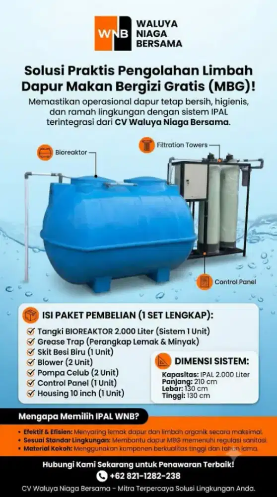 Jasa Pembelian dan Pemasangan IPAL